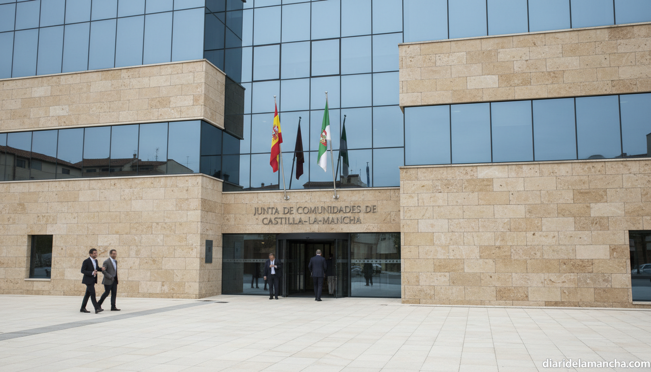 Sede administrativa de la Junta de Castilla-La Mancha donde se publican las tasas vigentes