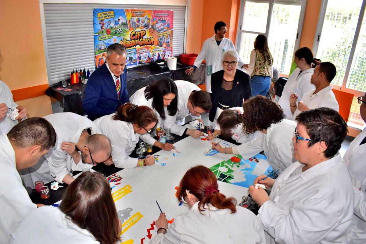 Fortaleciendo la Educación Inclusiva: Fundación Fuente Agria y CIFP Virgen de Gracia Unen Fuerzas en Talleres y Prácticas 4