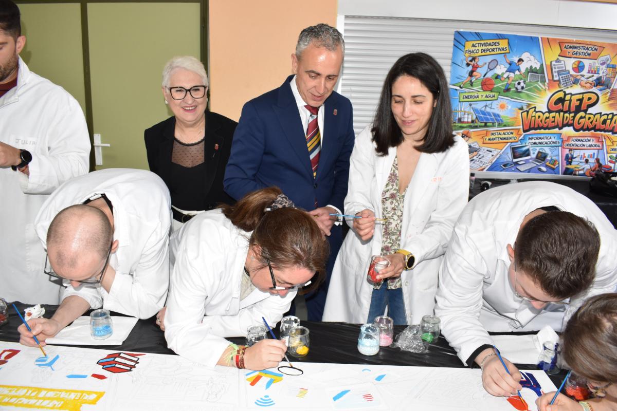 Fortaleciendo la Educación Inclusiva: Fundación Fuente Agria y CIFP Virgen de Gracia Unen Fuerzas en Talleres y Prácticas 8