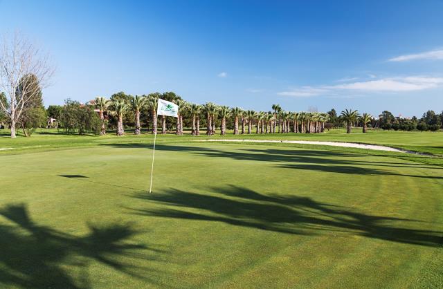 Campo de golf de Isla Canela en Huelva, sede del Campeonato de España Match Play 108 Copa Puerta de Hierro
