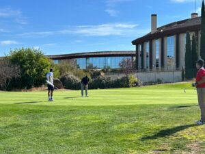Vista del Golf Campo de Layos durante una competición de la Federación de Golf de Castilla-La Mancha