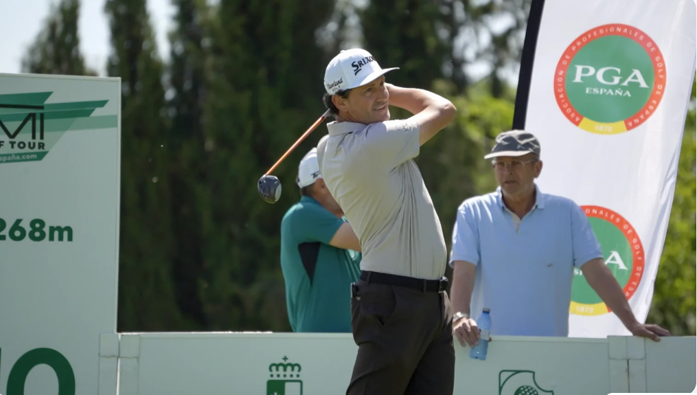 Alfredo García Heredia durante el Open de Ciudad Real PGA de España 2026
