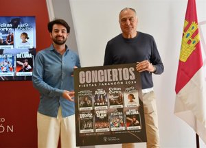 Celtas Cortos, Marta Santos, La Pegatina y Álvaro de Luna actuarán en las fiestas patronales de Tarancón en septiembre