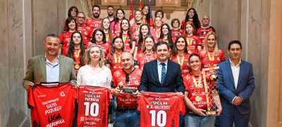 Histórico Ascenso: La Diputación de Ciudad Real Celebra al Balonmano Soliss Pozuelo en la Liga Guerreras Iberdrola