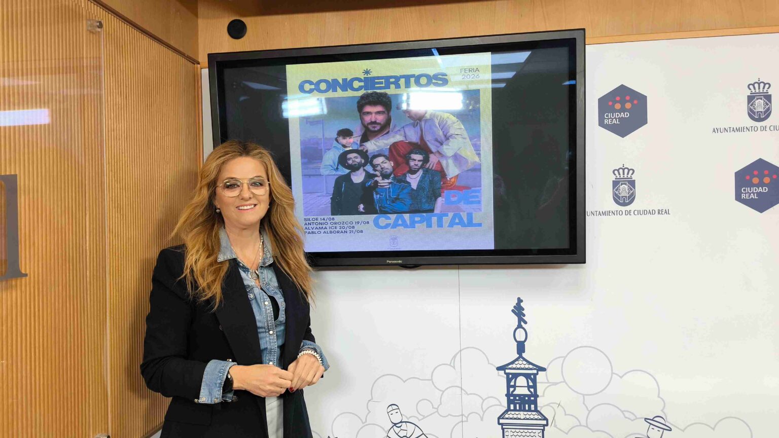 Cartel de conciertos de la Feria y Fiestas 2026 de Ciudad Real