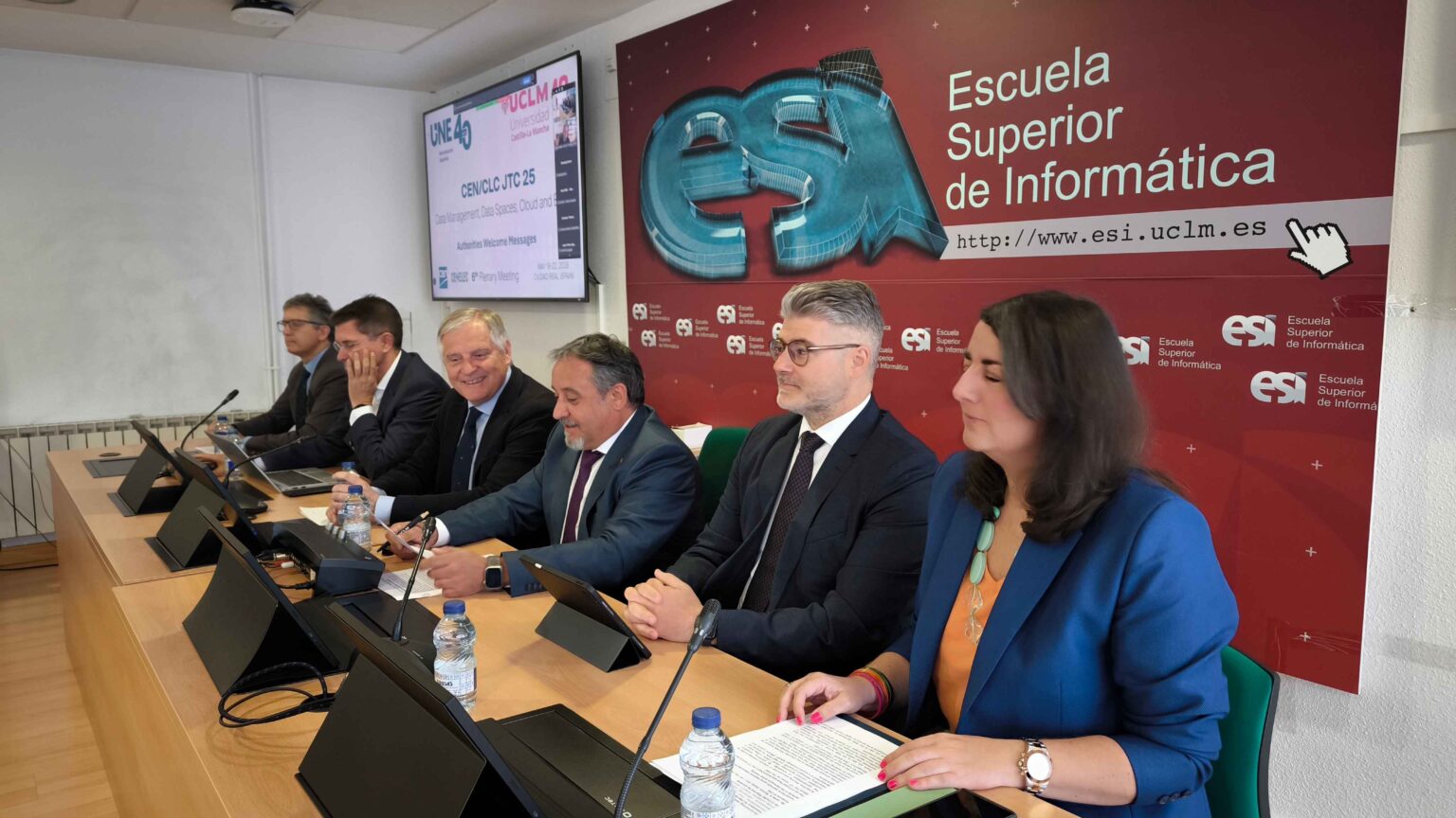 Reunión plenaria de expertos europeos en la Escuela Superior de Informática de Ciudad Real