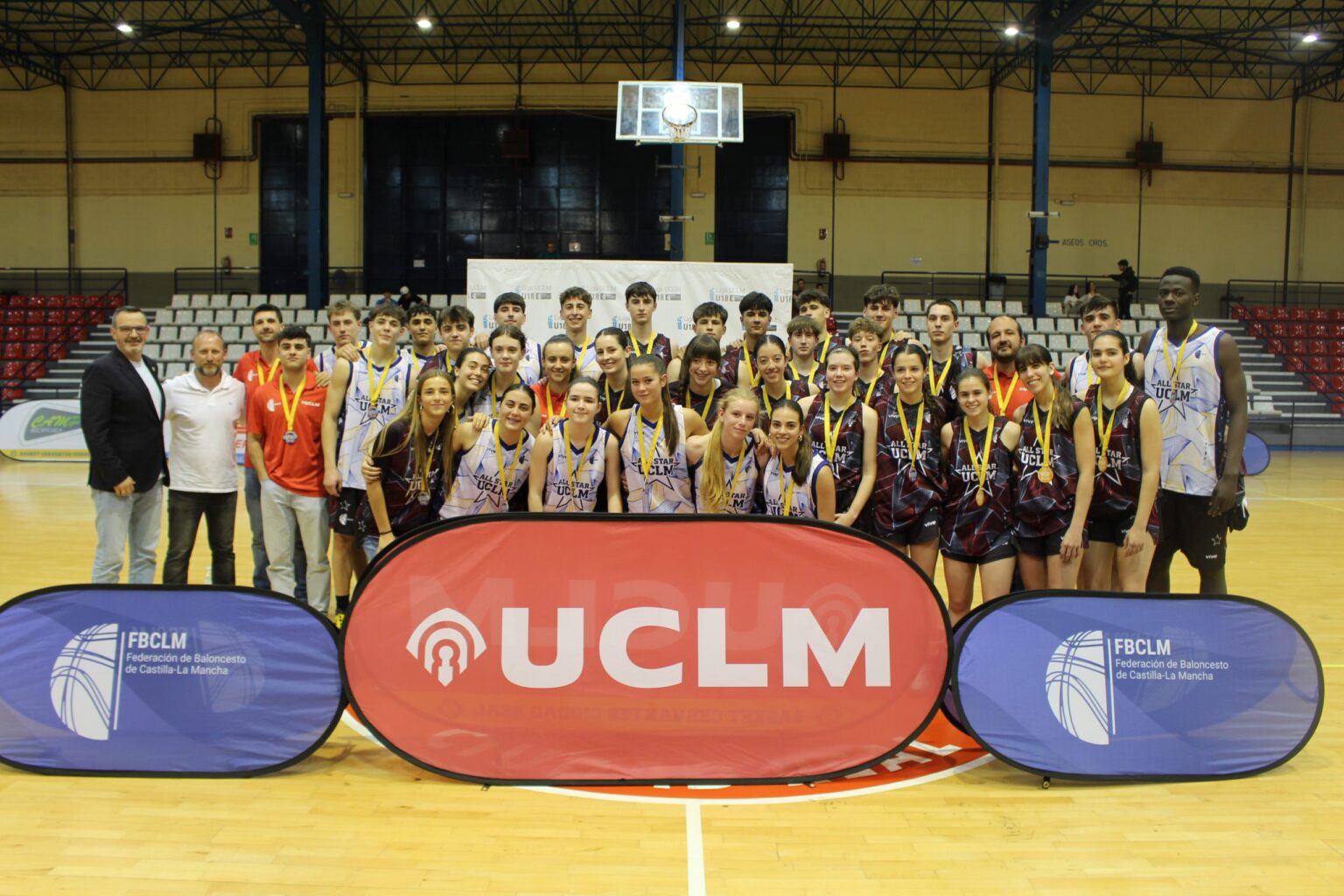 Partido del primer All Star UCLM en el Pabelón Puerta de Santa María de Ciudad Real