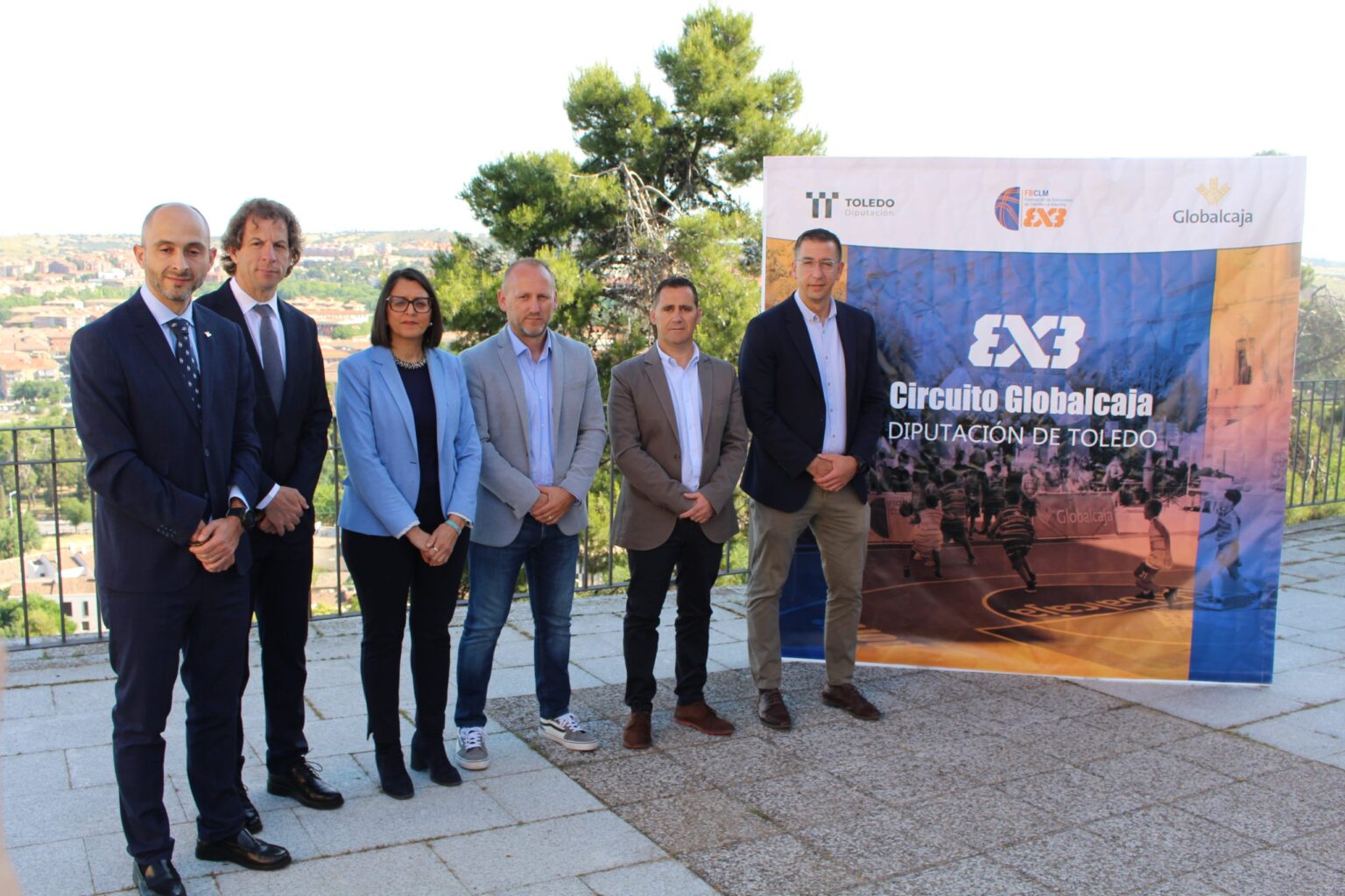 Presentación del Circuito 3x3 Globalcaja Diputación de Toledo 2026 en la sede provincial