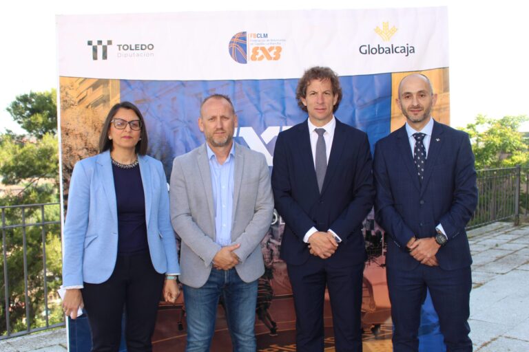 Presentación del Torneo de Selecciones Provinciales 3x3 de Castilla-La Mancha en la Diputación de Toledo