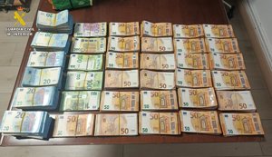 La Guardia Civil de Albacete interviene 195.000 euros de ilícita procedencia en la autovía A-31