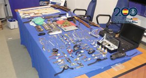 La Policía Nacional desmantela un grupo criminal dedicado a la distribución de cocaína y hachís en Talavera