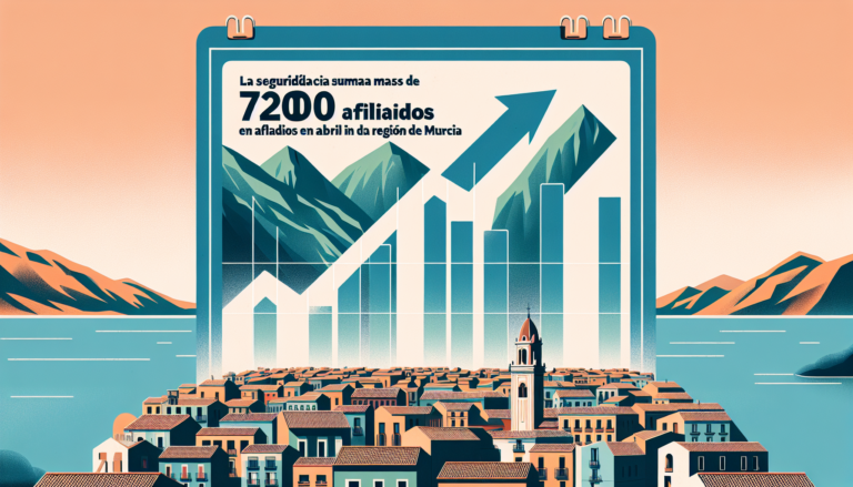 La Seguridad Social gana más de 7.200 afiliados en abril en la Región de Murcia