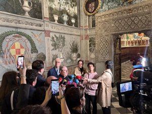La Antesala de la Catedral de Toledo vuelve a lucir las pinturas de Borgoña, tapadas durante siglos por unos armarios