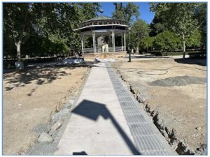 La remodelación del parque de la Vega en Toledo eliminará barreras arquitectónicas para mejorar en accesibilidad