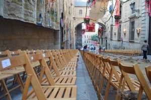 El 26 de mayo se ponen a la venta las 2.500 sillas de la procesión del Corpus Christi de Toledo