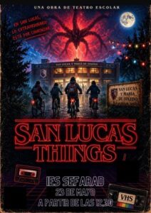 Los ecos de 'Stranger Things' llegan este sábado al 'Sefarad' para contribuir al viaje de fin de curso del 'San Lucas'