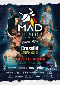 Cartel del MAD Fitness Festival CrossFit Semifinals 2026 en Ciudad Real