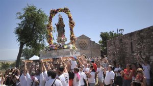 Más de 7.000 personas se congregan en Ciudad Real para celebrar la romería de la Virgen de Alarcos