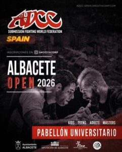 Más de 800 atletas de varios países estarán el sábado en el ADCC Spain Albacete Open 2026