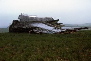 Medio siglo del avión militar iraní caído en Huete: Un rayo, 17 muertos y olor a piel quemada por San Juanillo