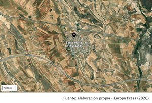 Muere un hombre de 70 años tras la salida de la vía de un turismo en Santa María de los Llanos (Cuenca)