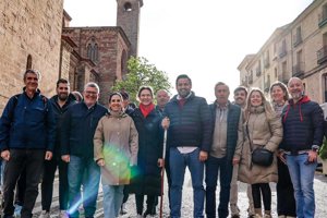 Núñez participa en la Marcha Diocesana a Barbatona, "un símbolo de unión" en torno a las tradiciones y la fe
