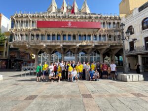 Recepción de los equipos Titanes Caserío y Guerreros Alarcos en el Ayuntamiento de Ciudad Real