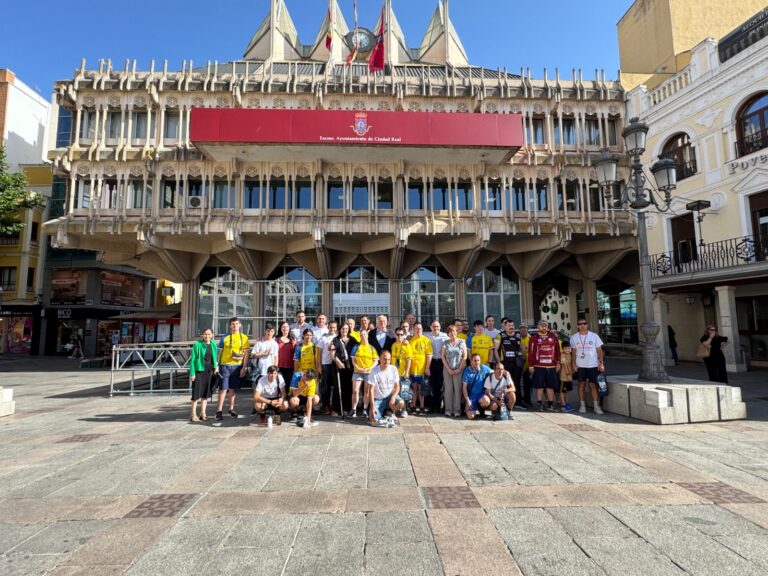 Recepción de los equipos Titanes Caserío y Guerreros Alarcos en el Ayuntamiento de Ciudad Real