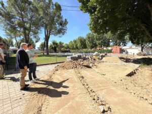 Obras de renovación en la piscina y parque infantil del Puerta de Santa María de Ciudad Real