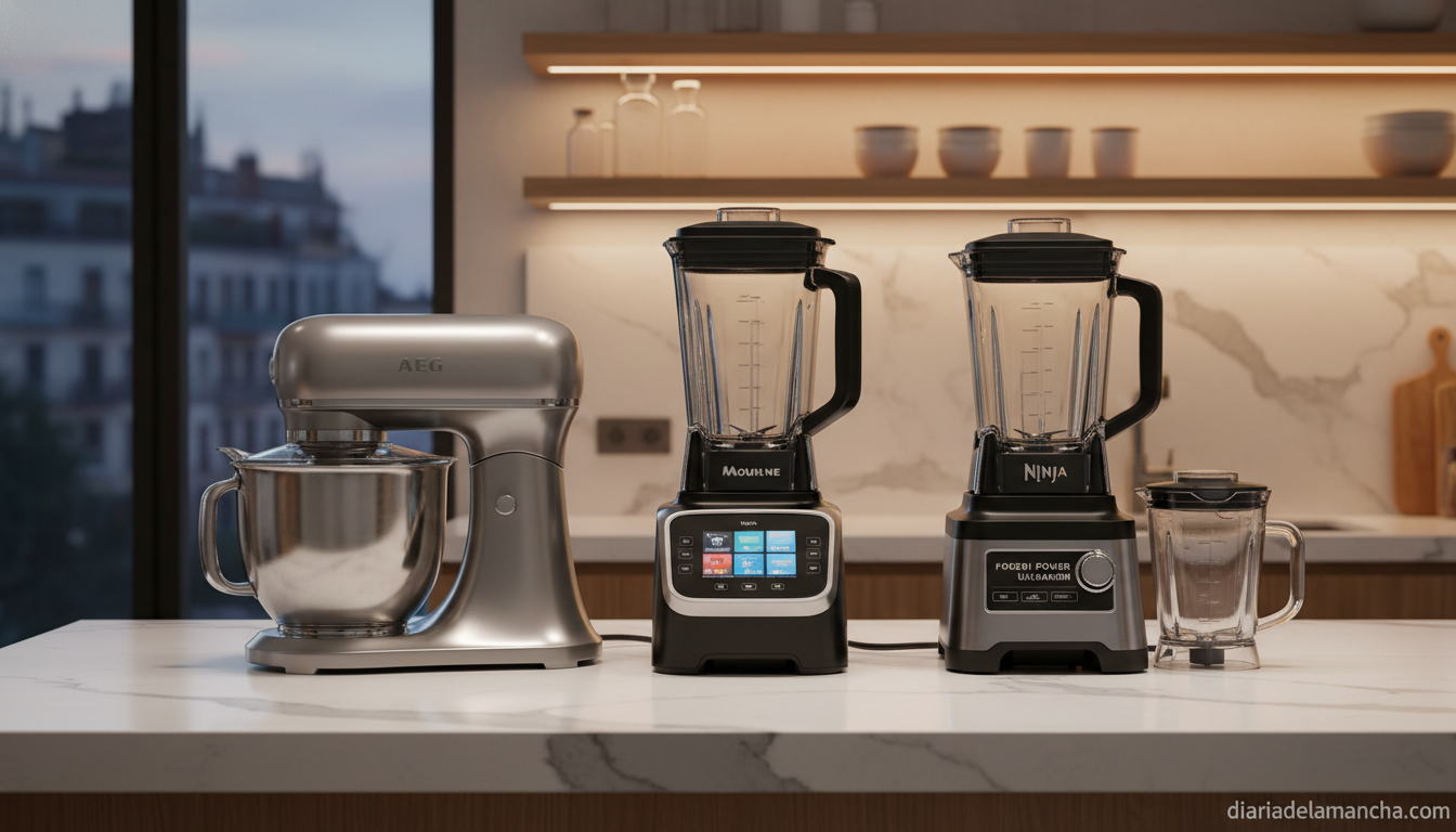 Batidoras de vaso AEG Moulinex Ninja comparativa 2026