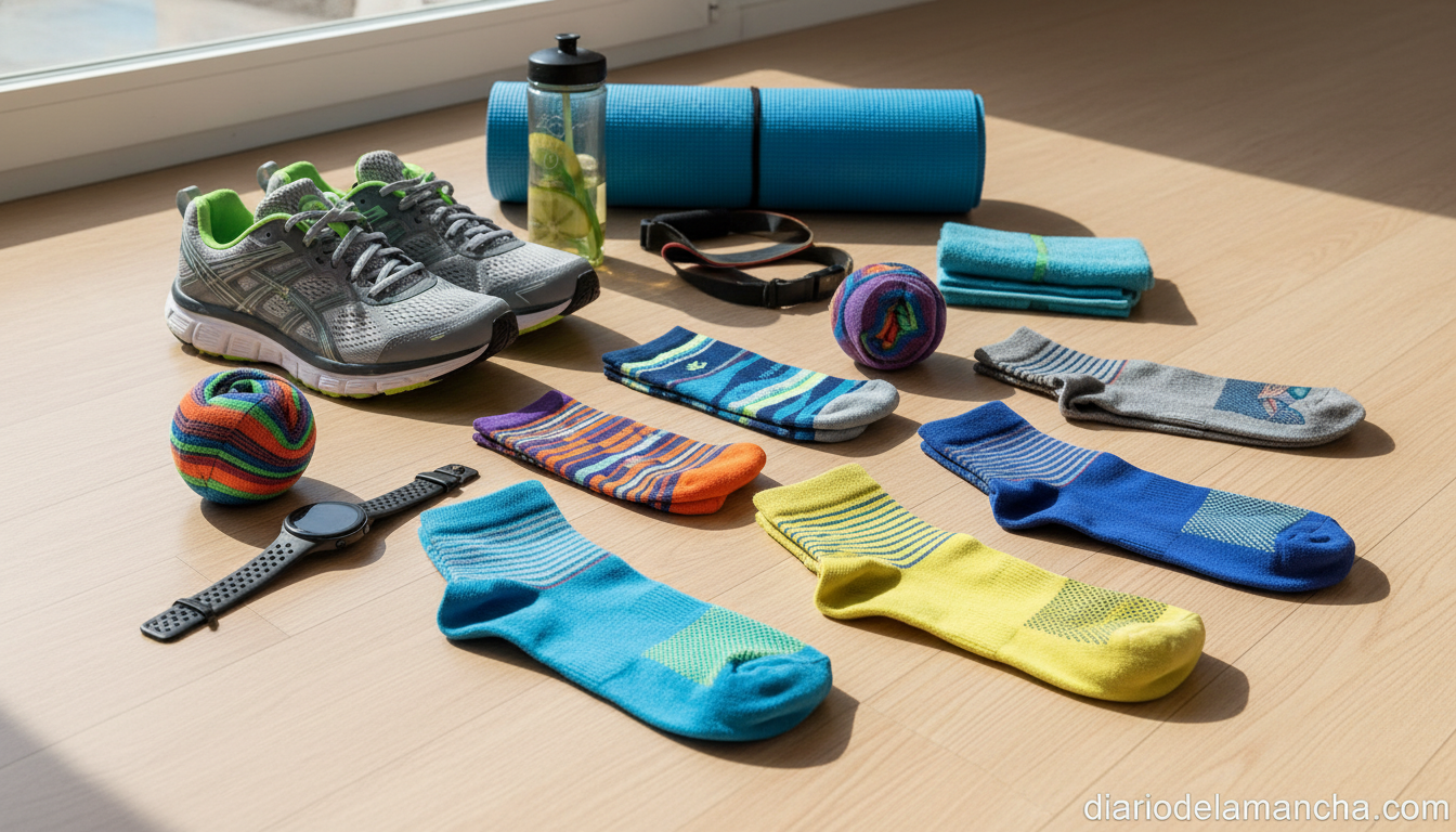 Descubre por qué estos calcetines deportivos son los más vendidos: comodidad y protección aseguradas 1 Calcetines deportivos unisex de alta calidad para running y crossfit