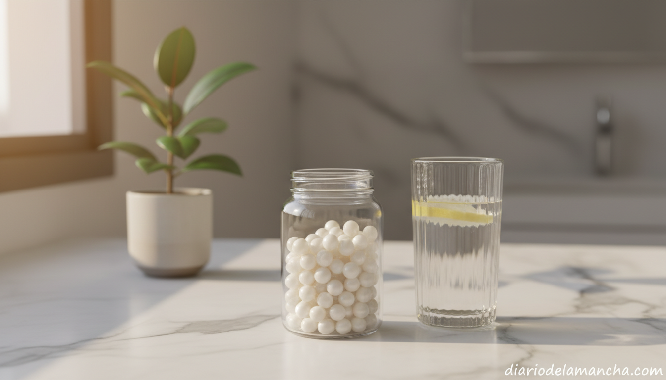 Impulsa la salud de tus huesos, articulaciones, piel y cabello de forma natural y efectiva 1 Suplemento de colágeno hidrolizado con vitaminas para la salud de piel y articulaciones