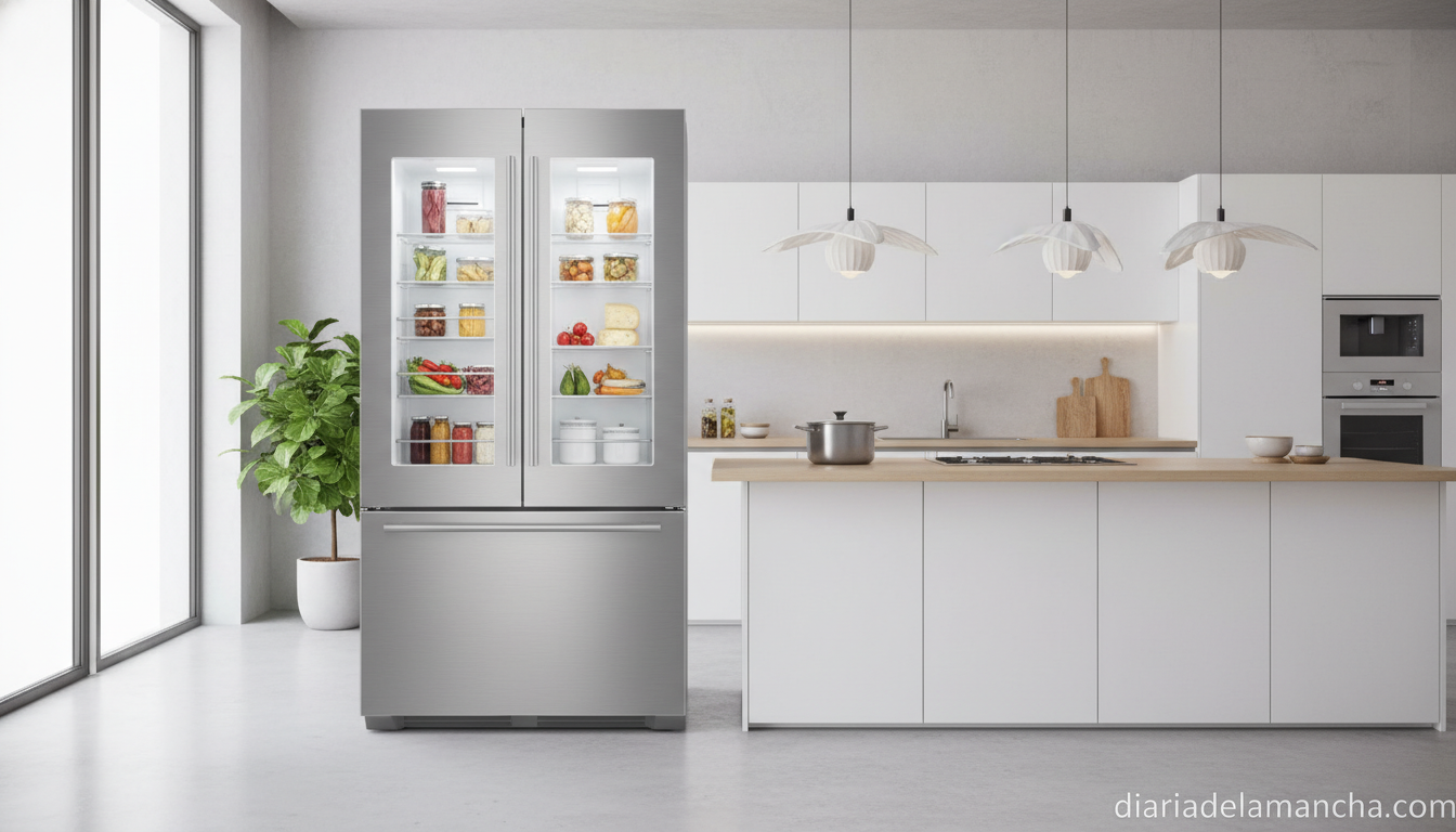 Frigorífico combi XXL NoFrost para familias numerosas