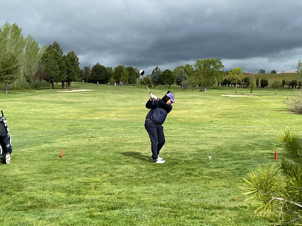 Jugadoras en la Liga Femenina por Equipos de Golf de Castilla-La Mancha en Torrijos