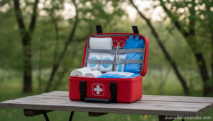 Kit primeros auxilios 160 elementos coche camping viajes Amazon