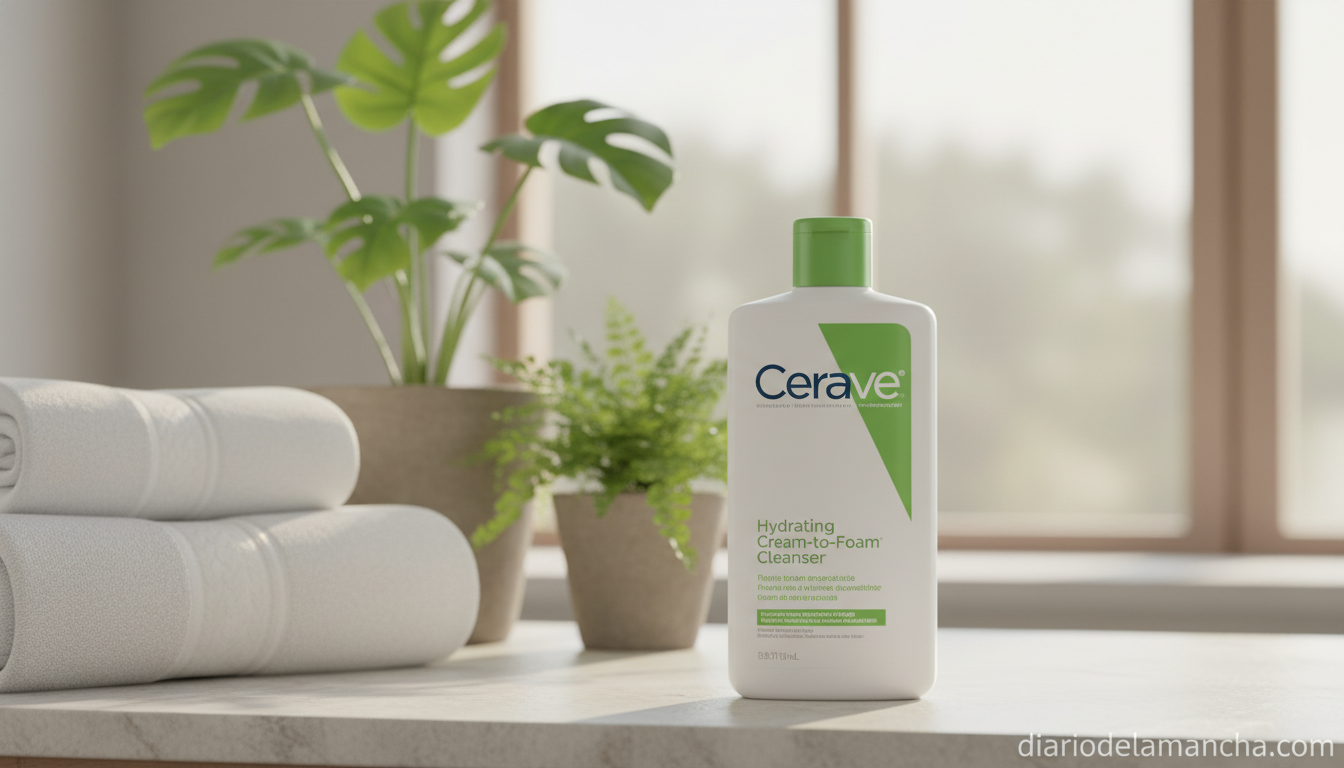 Limpiador facial CeraVe para pieles grasas con ácido salicílico