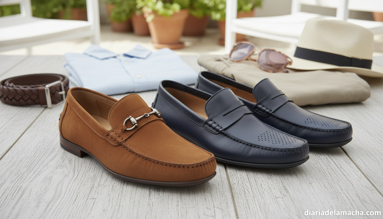 Mocasines sin cordones hombre Bruno Marc Geox Clarks primavera 2026