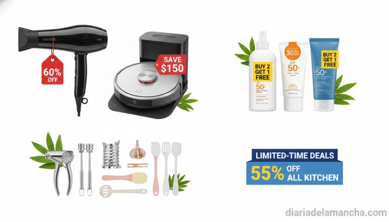 Selección de ofertas de Amazon con descuentos de hasta el 70%