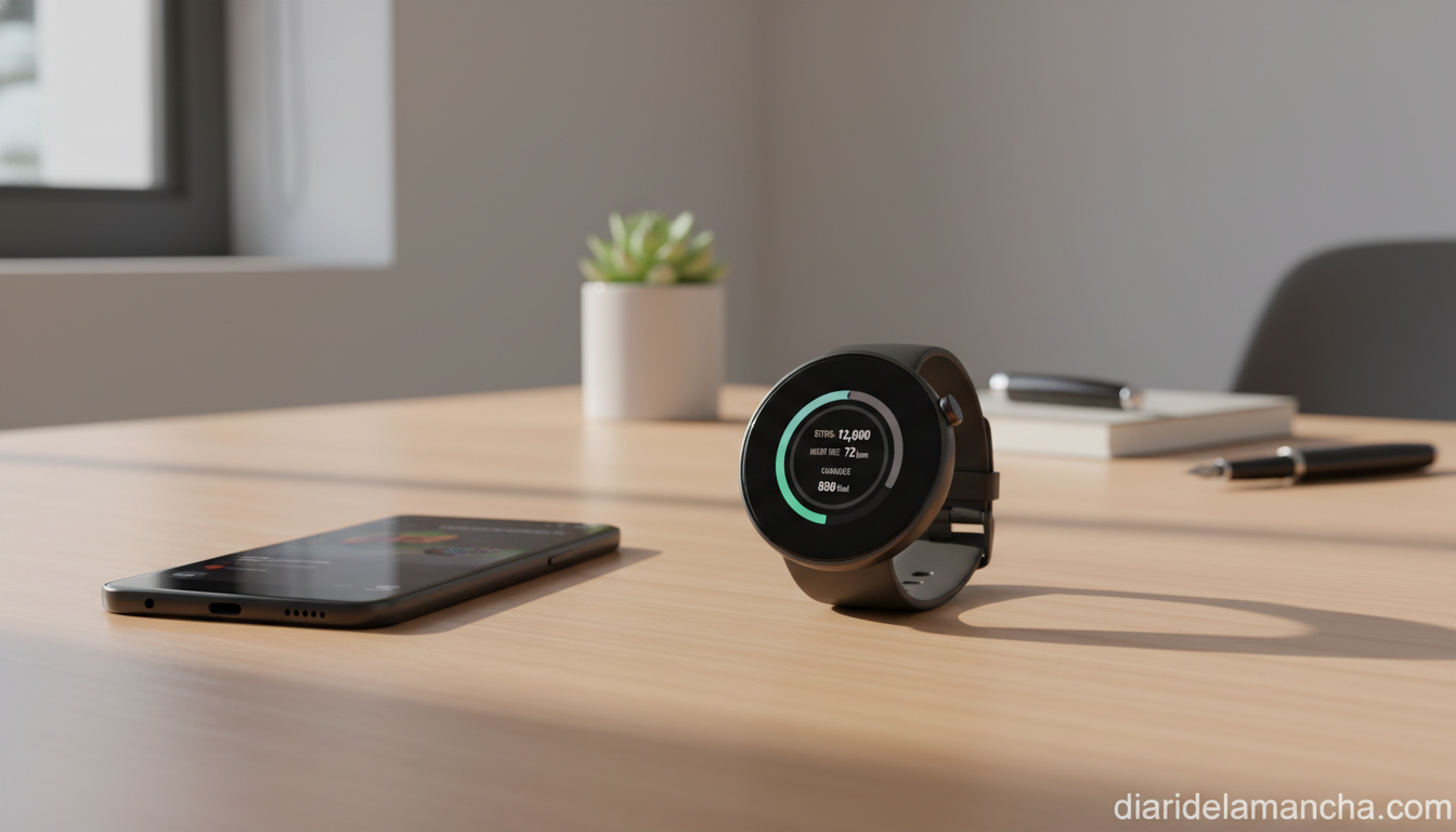 El OnePlus Watch 3 supera a la competencia de su gama y redefine el concepto de reloj inteligente asequible 1 OnePlus Watch 3 smartwatch con WearOS en escritorio de oficina