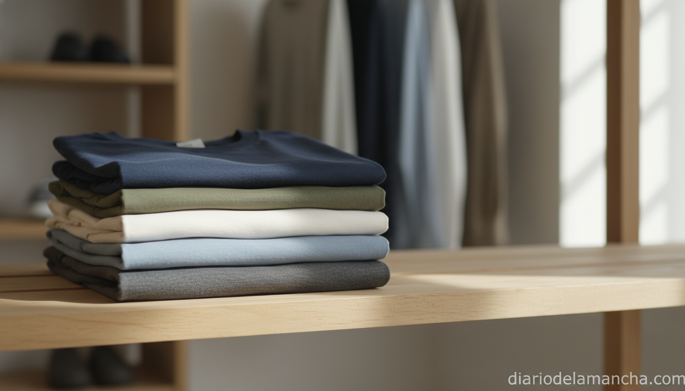 Cinco camisetas a precio de una: el pack de Amazon que no te puedes perder 1 Pack de 5 camisetas básicas hombre algodón en varios colores
