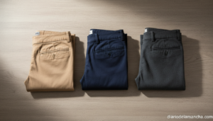 Pantalones chinos slim fit para hombre en varios colores