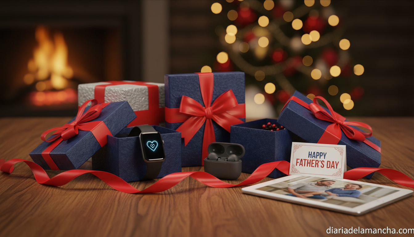 Regalos prácticos y originales para sorprender a papá en su día 1 Regalos tecnológicos para el Día del Padre: smartwatch y gadgets