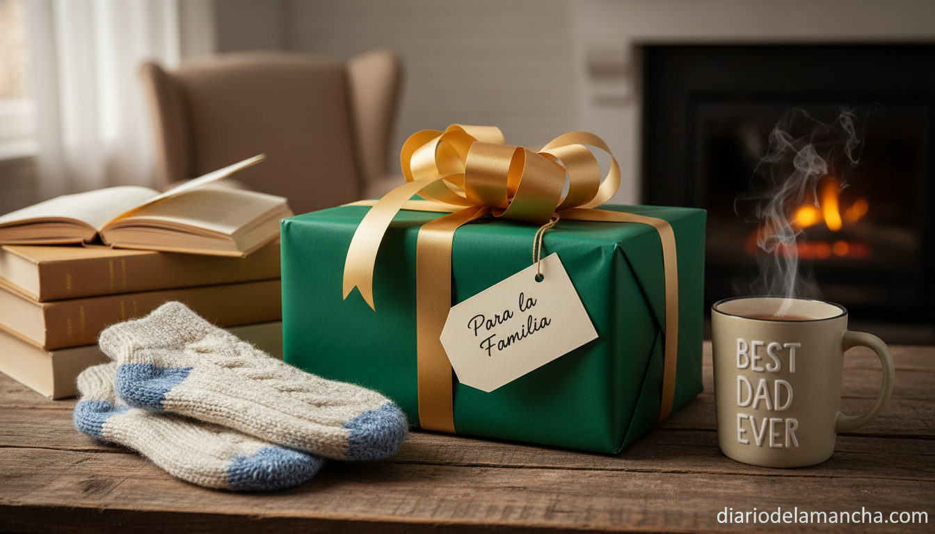 30 regalos únicos para sorprender a papá en su día 1 Regalos originales para el Día del Padre envueltos en papel de regalo