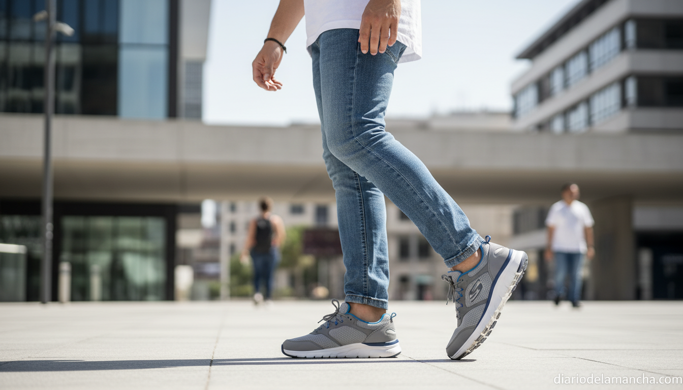 Skechers desde 29 euros en Amazon: aprovecha la Fiesta de Ofertas de Primavera con modelos para todos 2 Zapatillas Skechers para hombre en entorno urbano casual
