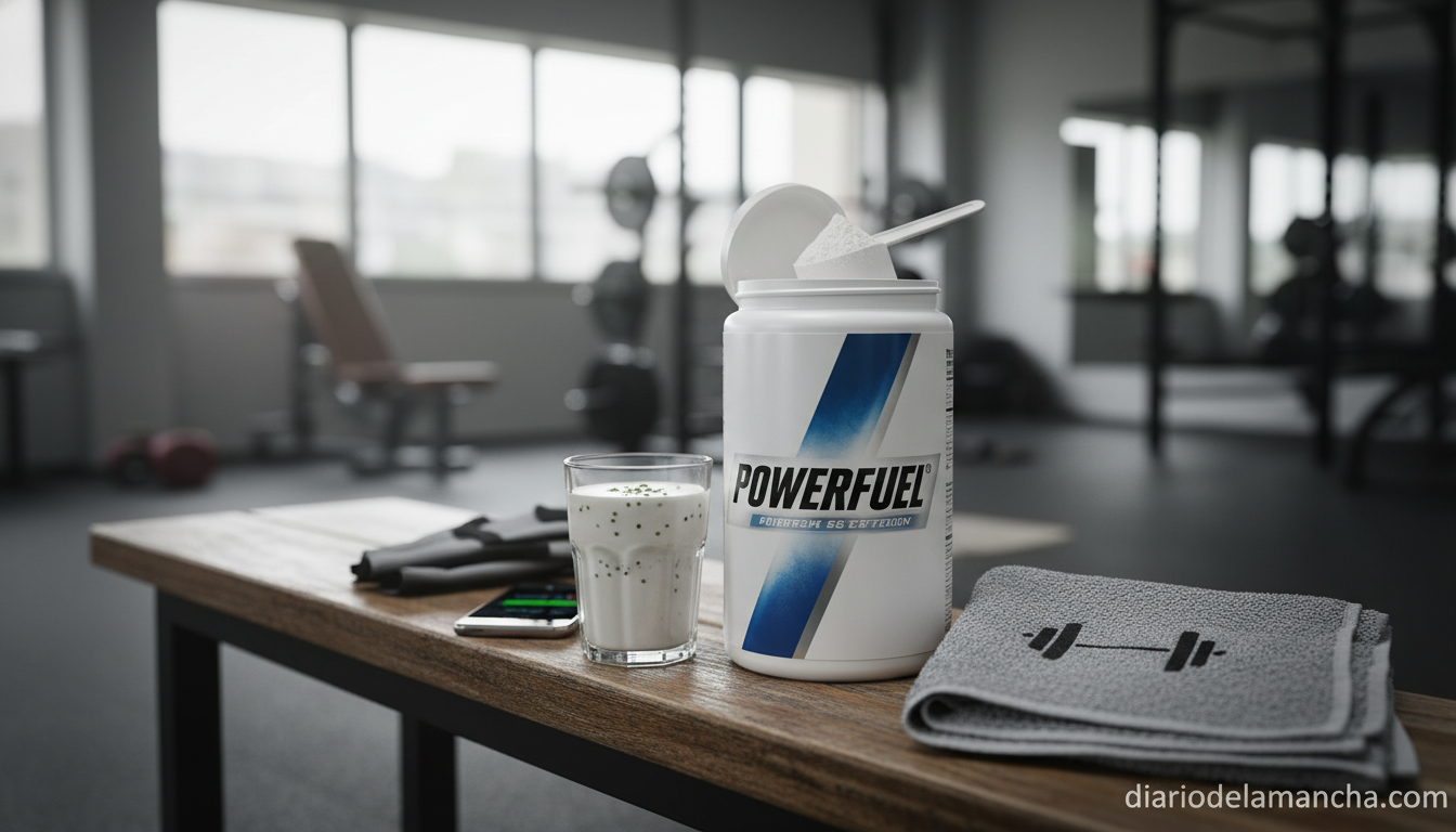 Suplementos de proteína whey para rutina de entrenamiento deportivo