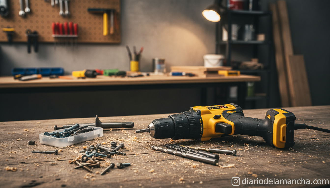 Taladro inalámbrico 3 en 1 para bricolaje doméstico