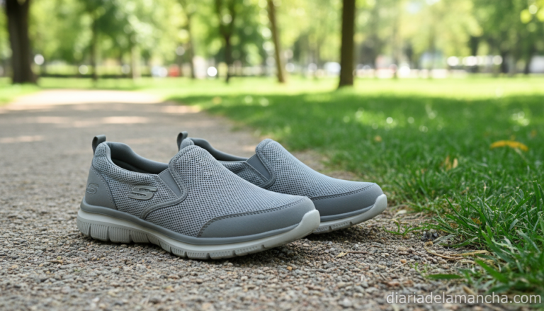 Zapatillas Skechers Go Walk sin cordones para caminar cómodas