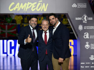 Relevo de bandera Copa del Rey de Balonmano 2027 Ciudad Real