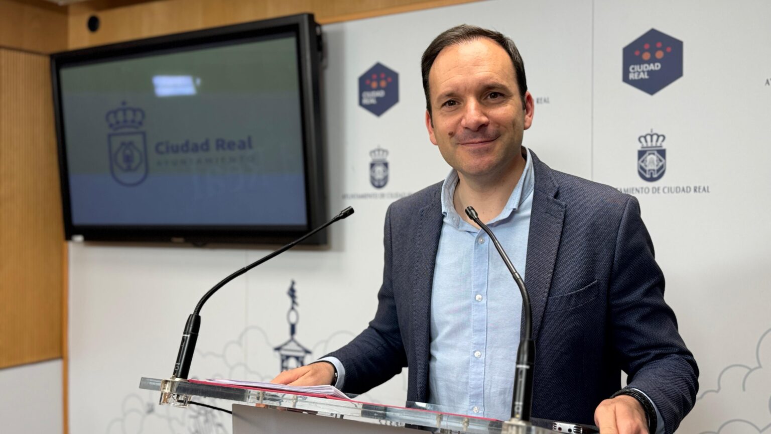 Guillermo Arroyo, portavoz del Ayuntamiento de Ciudad Real