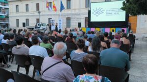 Primera sesión del 28 Festival Corto en la Plaza de los Mercedarios de Ciudad Real